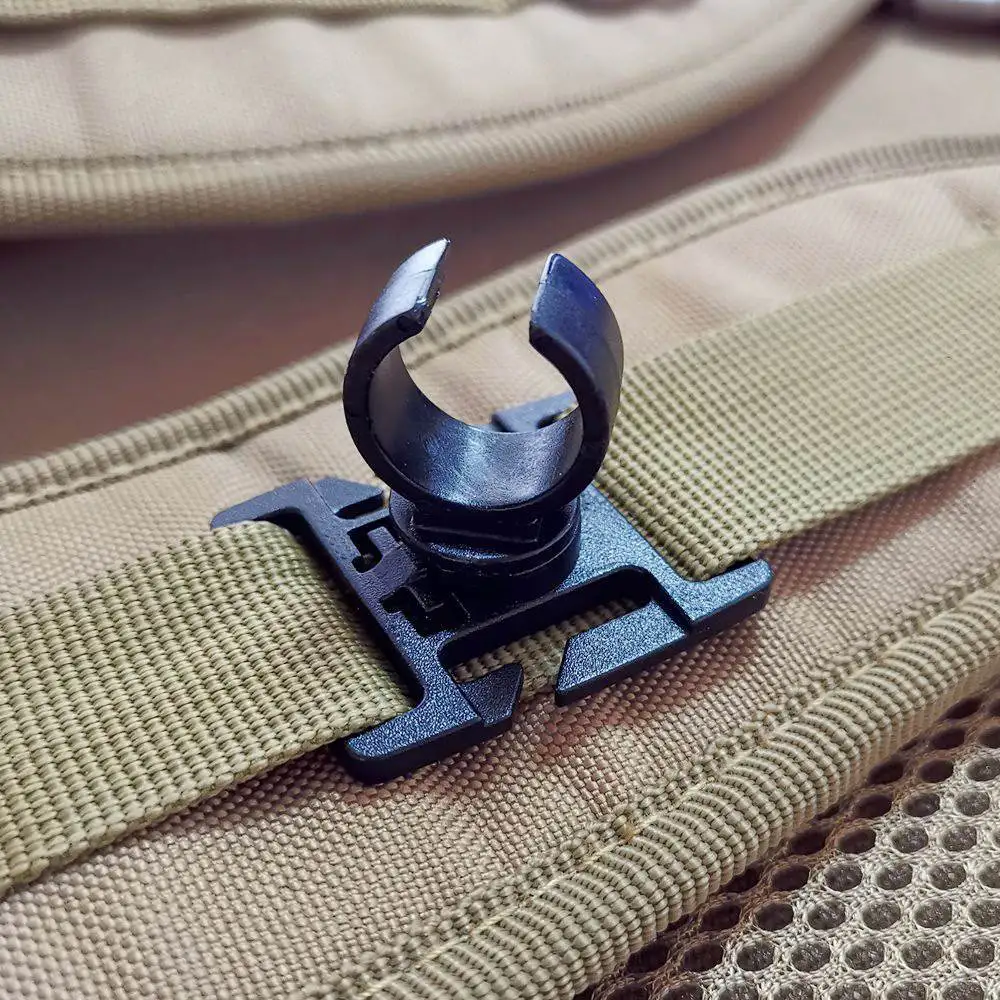 Linterna táctica mini recargable con zoom y clip - imagen 5