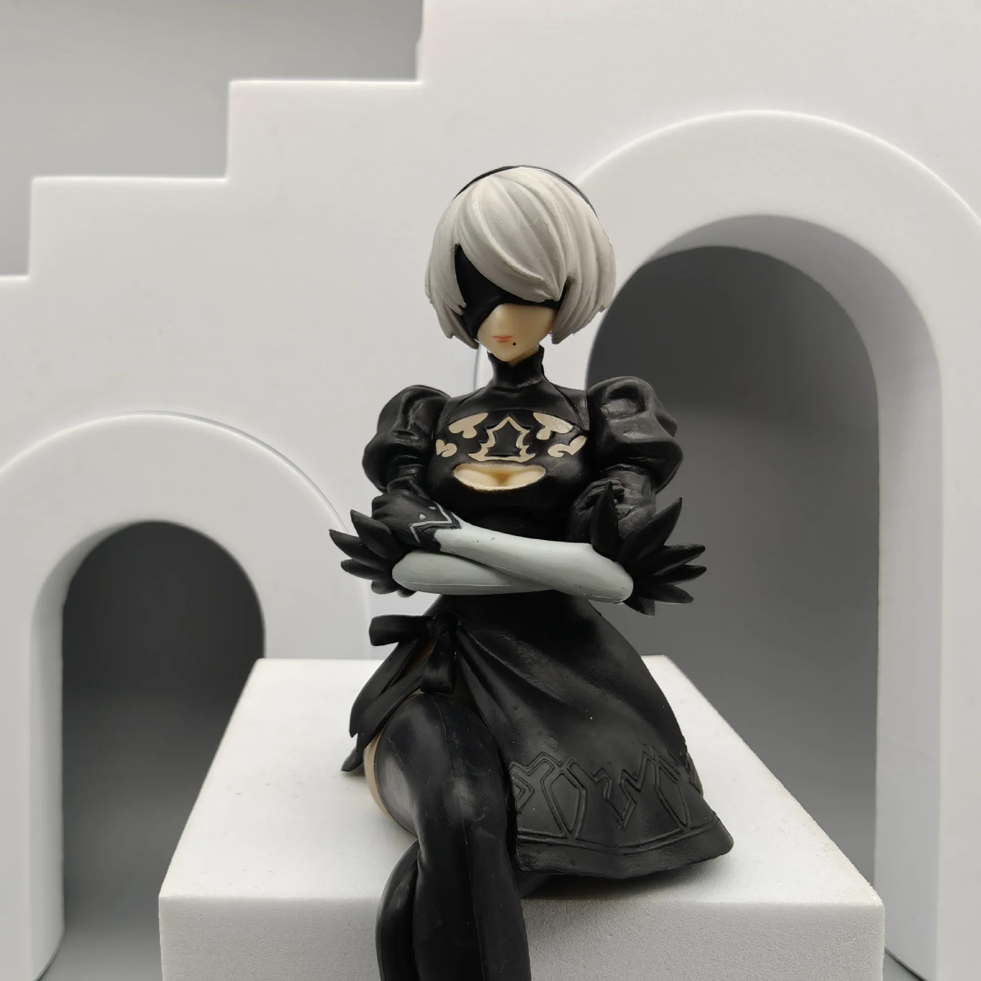 13-15CM NieR:Automata Yorha no 2 PVC tipo B no 9 tipo s anime figuras de ação coleção ornamento modelo brinquedo crianças presen