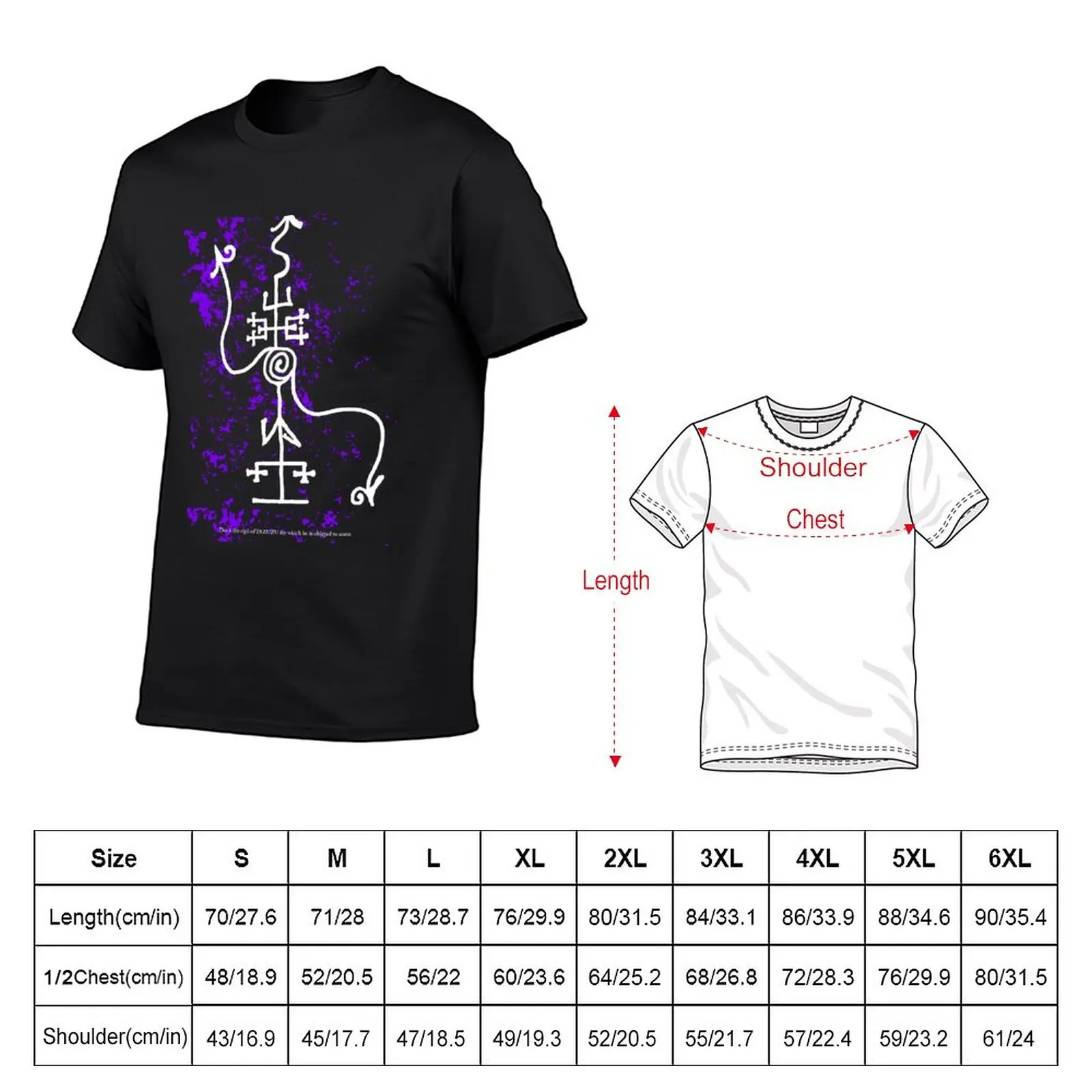 New Pazuzu Sigil Magic Seal of the Sumerian God PAZUZU T-Shirt sublime t shirt quick-drying t-shirt t shirts for men pack