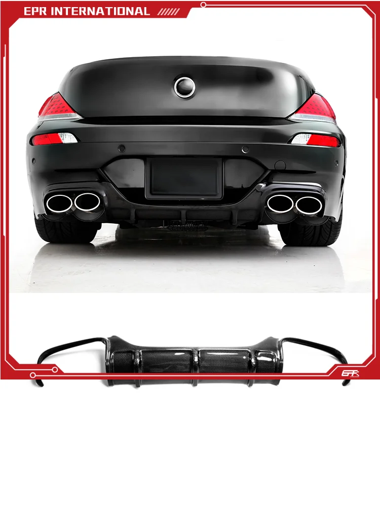 

Стайлинг автомобиля для заднего диффузора Vorsteiner Style для BMW M6 E63/E64 (мягкий верх) — выравнивание в заводском стиле и улучшенная задняя часть