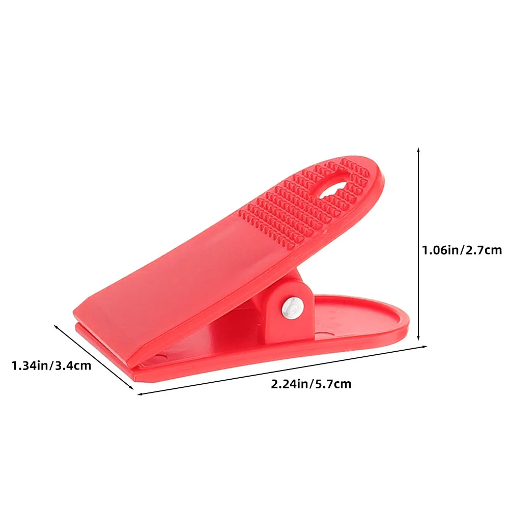 4Pcs Treadmill Key Replacement Clip Spring Loaded Safety Switch Clamp Compatible with Most Treadmills Treadmill Cord Clamp