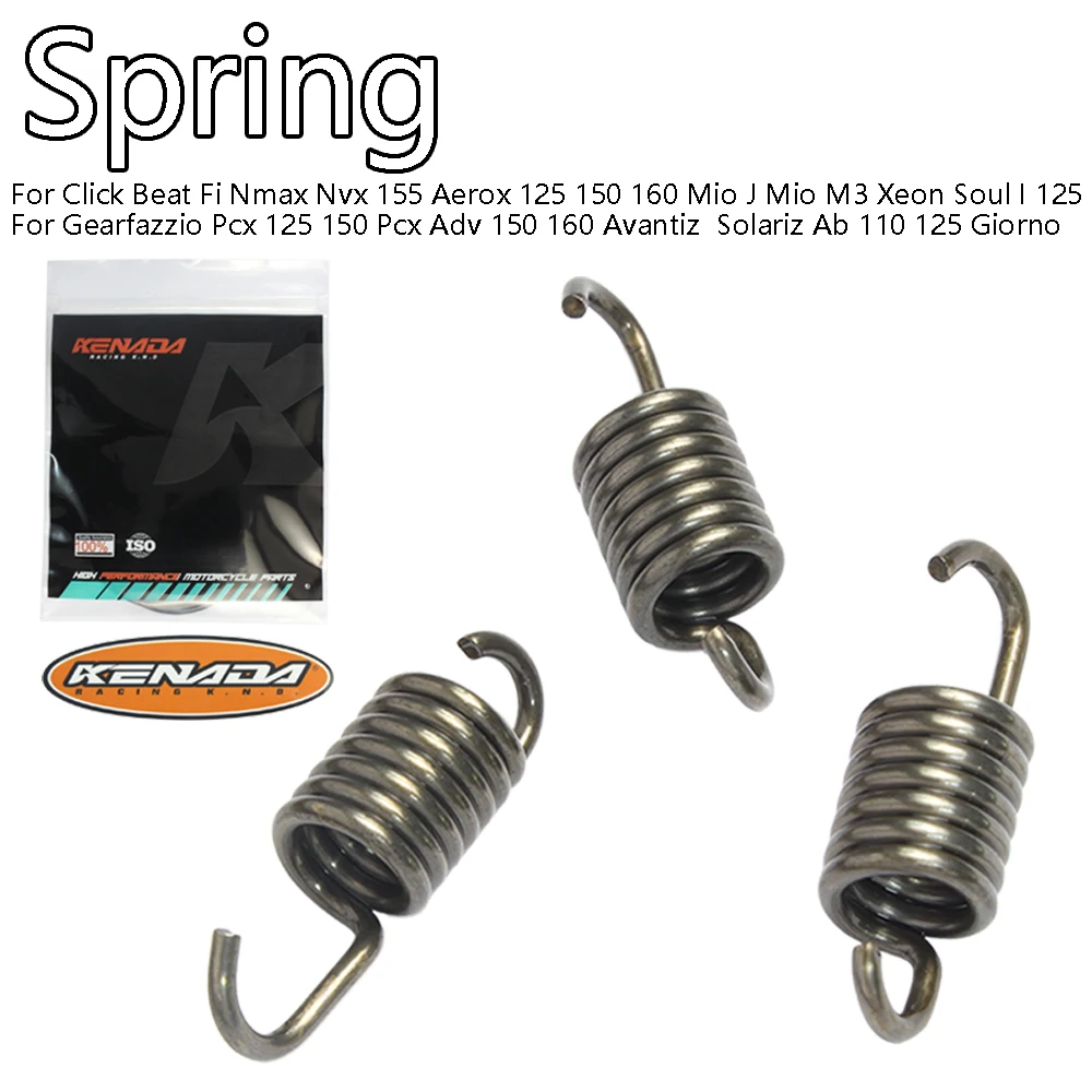 

Motorcycle Racing Clutch Spring Kit,a Performance Upgrade for The Aerox 155,PCX 150,Nmax,and NVX Boosting Acceleration and Power