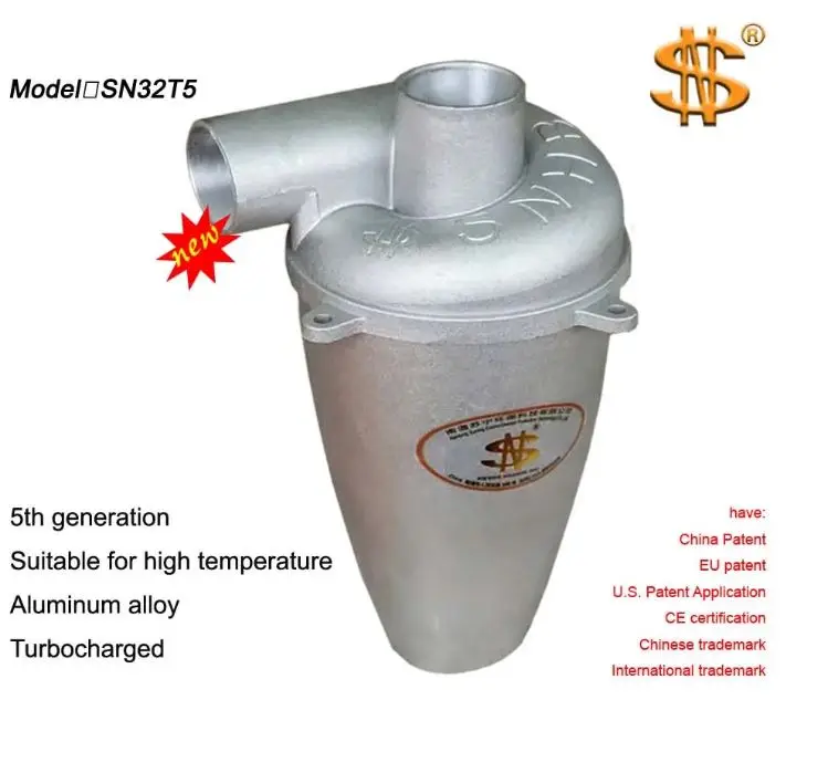 SN32T5  Aluminum Alloy Cyclone Dust Collector Explosion-proof No static electricity Temperature and pressure resistance