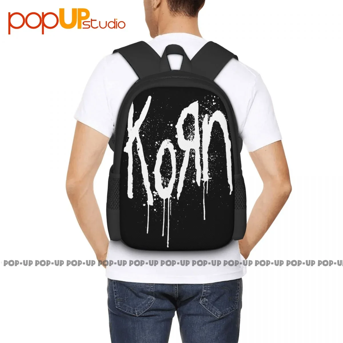 Korn Still A Freak-Mochila De P-497 de gran capacidad, bolsa de almacenamiento plegable para escuela, multifunción