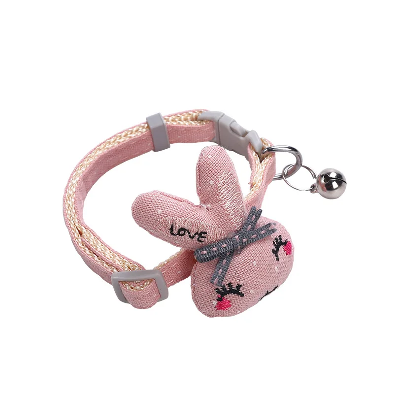 

Pet Collars, Cartoon Little Rabbits, Bell Collars, Small Dogs, Teddy Neck Covers, Cat Necklaces, Cat Supplies