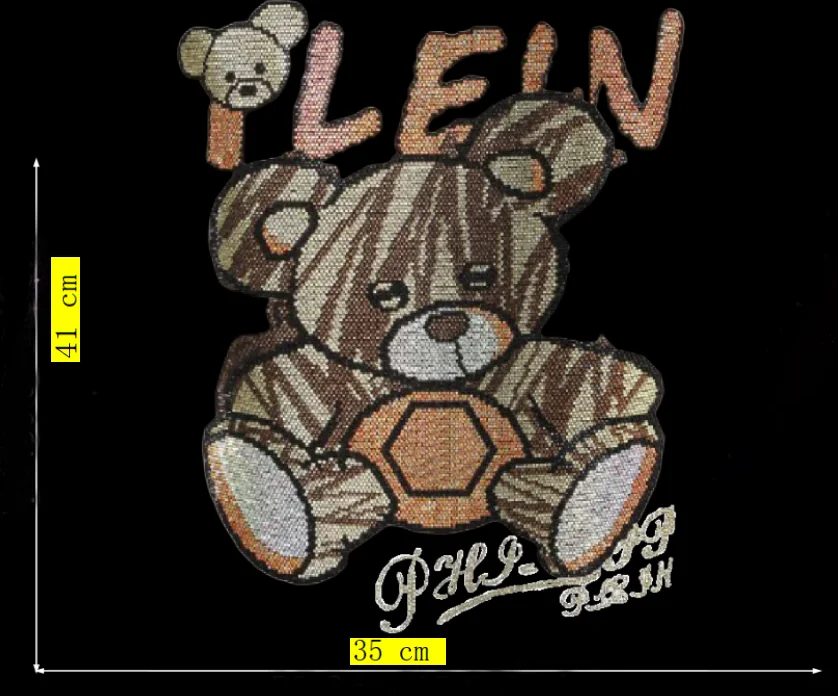 

2026 New Fashion Cartoon Rhinestone Applique Iron On Patch Clothing Accessories DIY