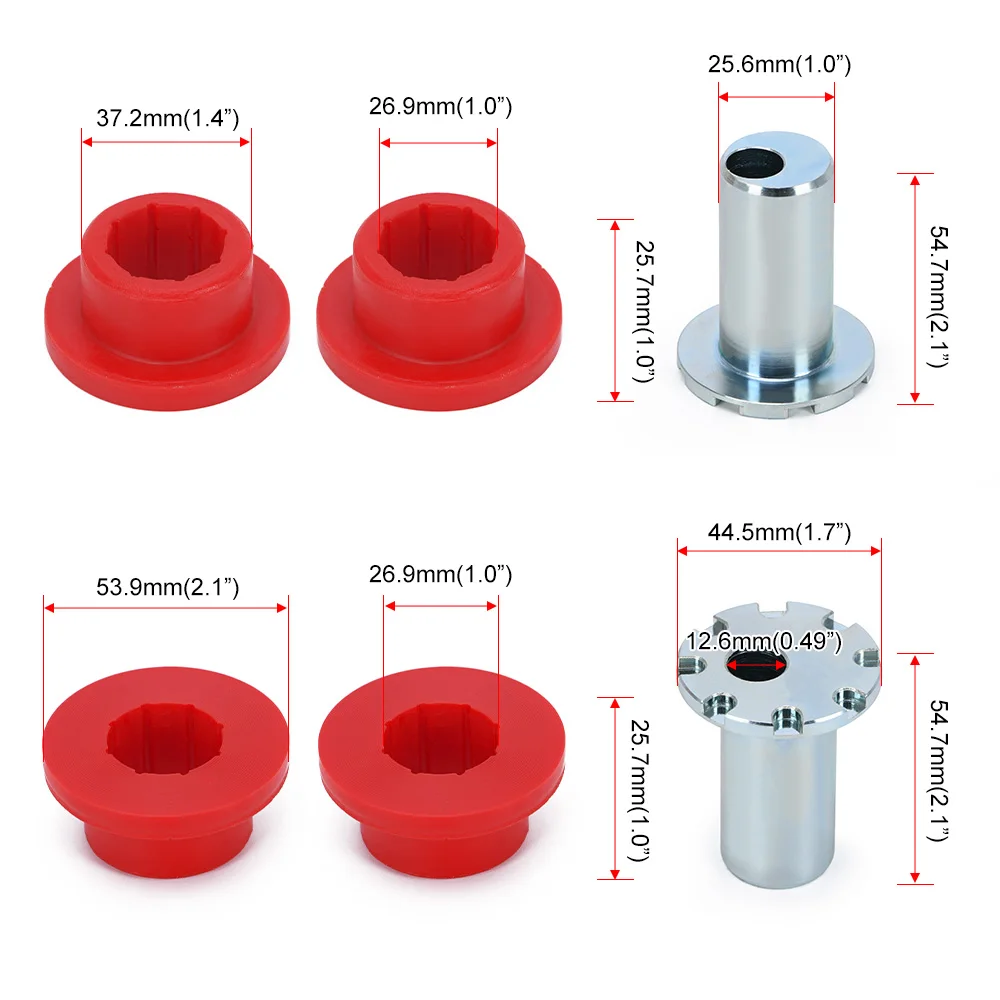 Front Control Arm Polyurethane Bushing Kit for VW Golf Caddy Jetta Passta Tiguan,Audi A3 S3 Q3 TT,Skoda Superb Octavia,Seat