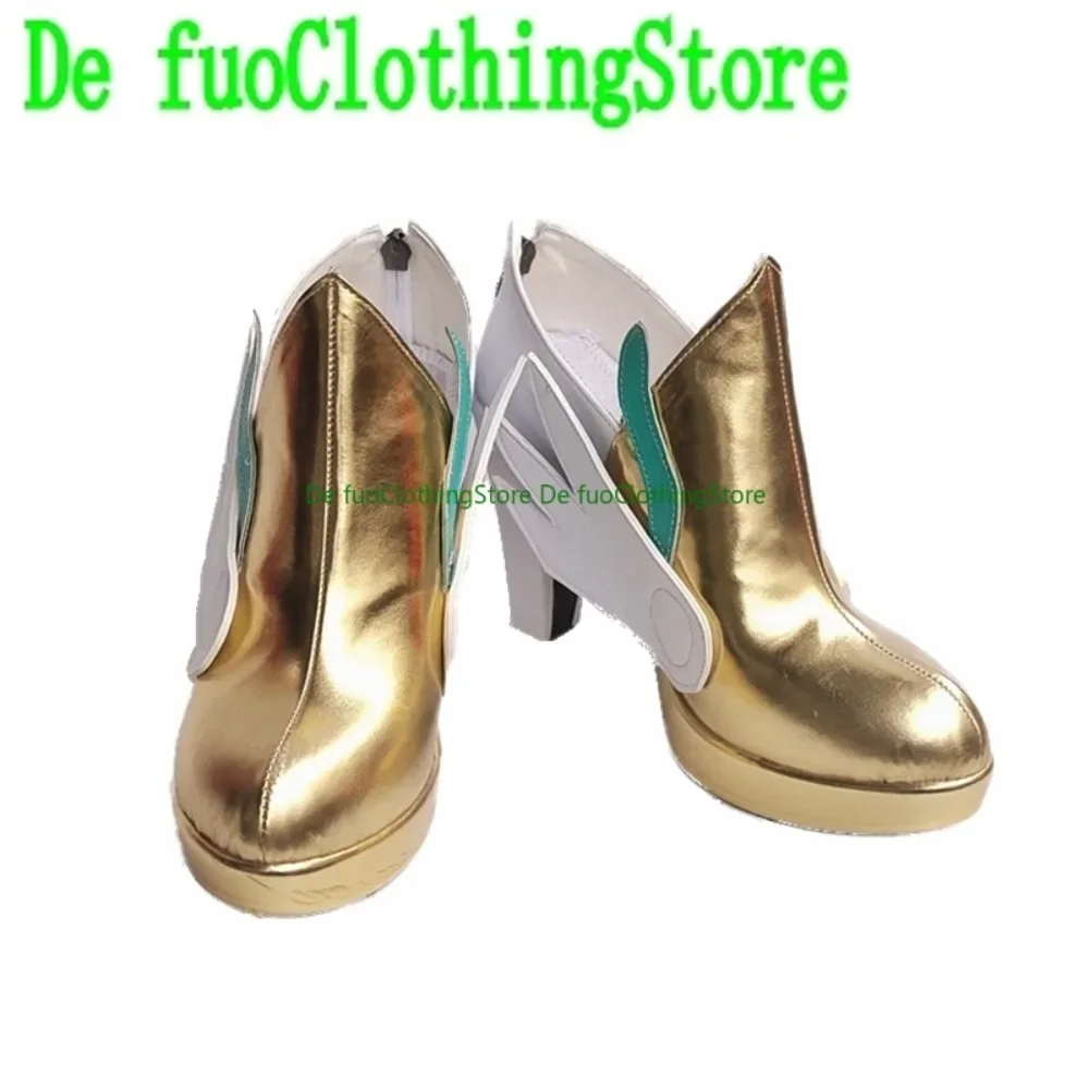 New Skin Magical Girl Star Guardian Soraka Role Playing Shoes Props Boots Halloween Party Cosplay DefuoClothing Store