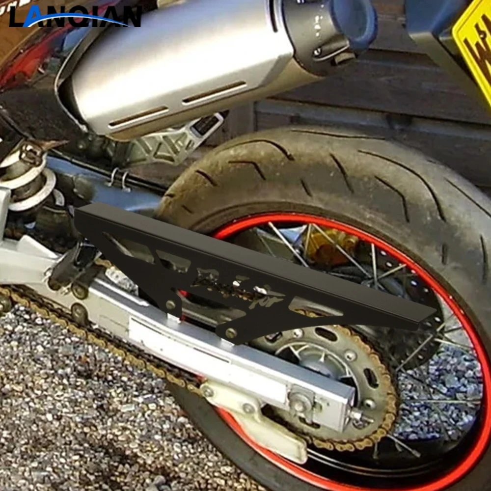 Motorcycle Accessories For Honda NX650 Dominator 1988 1993 1994 1995 1996 1997 1998 1999 2000 Chain Belt Guard Cover Protector view 2