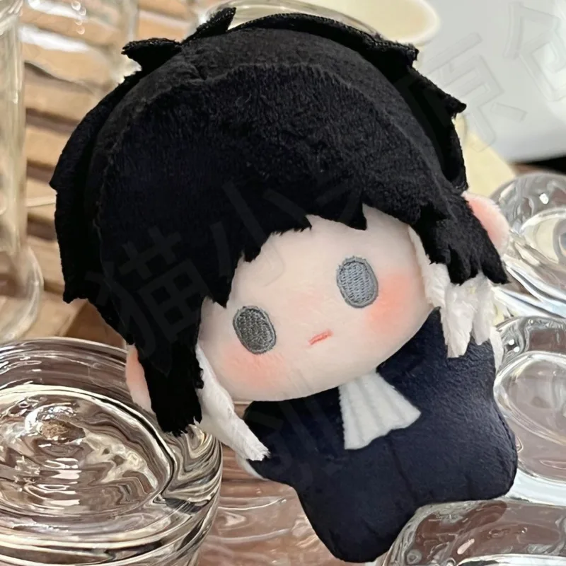 2026 جديد 10 سنتيمتر Ryunosuke Akutagawa تأثيري أفخم دمية Kawaii أنيمي الكرتون القطن دمية ظهره قلادة المفاتيح هدايا عيد الميلاد