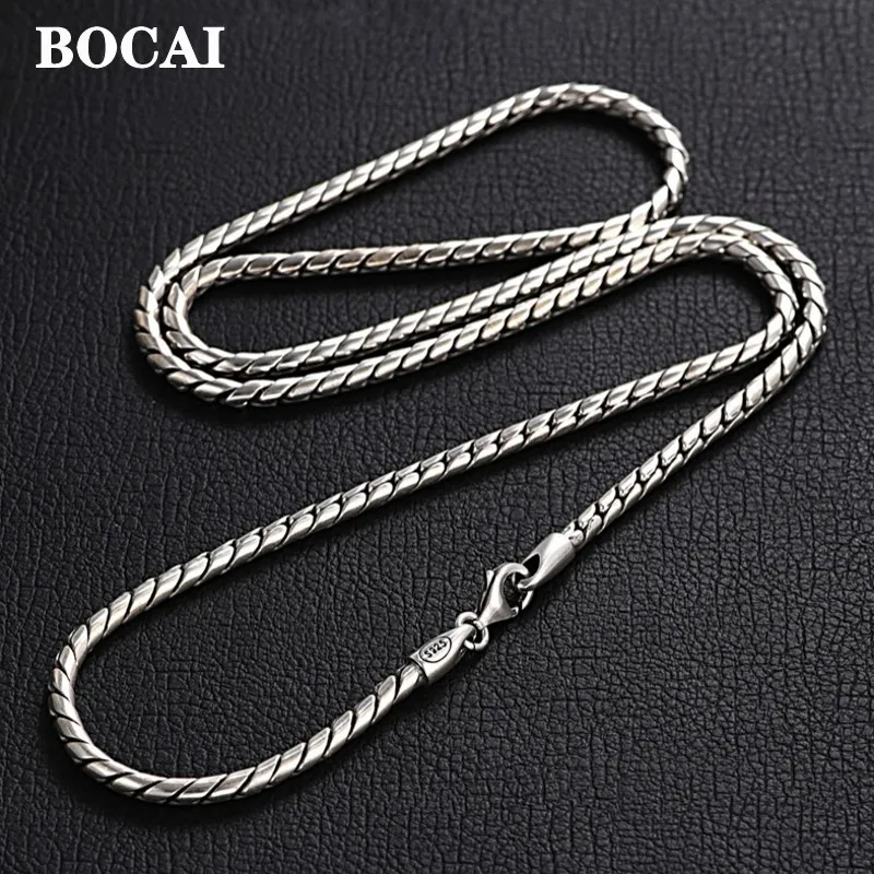 bocai novo real s925 prata masculino e feminino colar mm vintage requintado cobra osso corrente moda trico camisola corrente 01