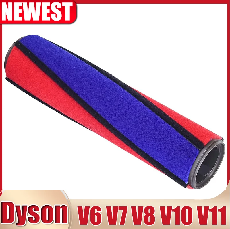 Soft Roller Brush compatible with Dyson V6, V7, V8, V10 and V11 Vacuum Cleaner replacement part accessory