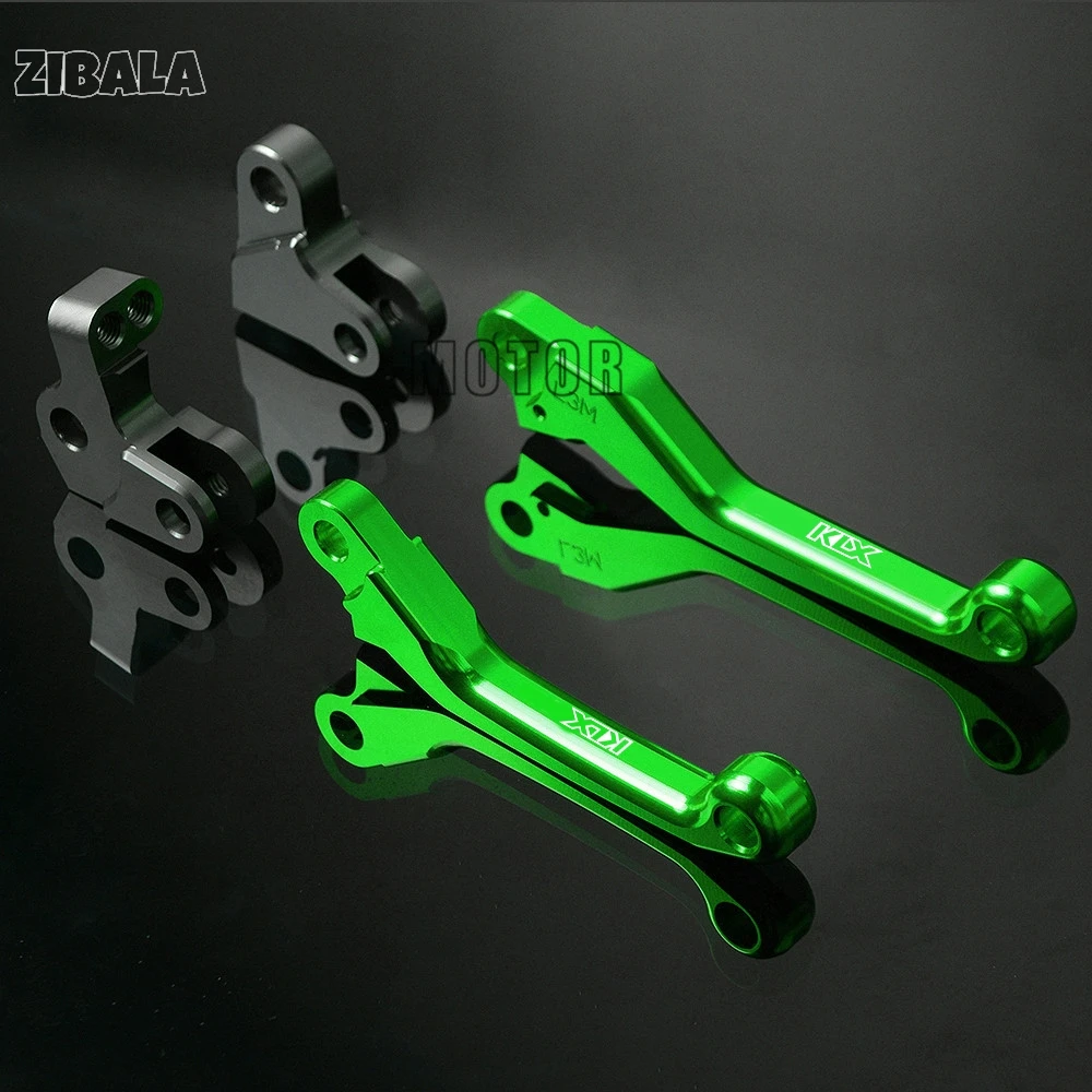 Für Kawasaki KLX125/D-Tracker 125/KLX150BF/KLX150S/KLX250/KLX450R Motorrad Dirt Pit Bike Pivot Brems- und Kupplungshebel KLX 125/450