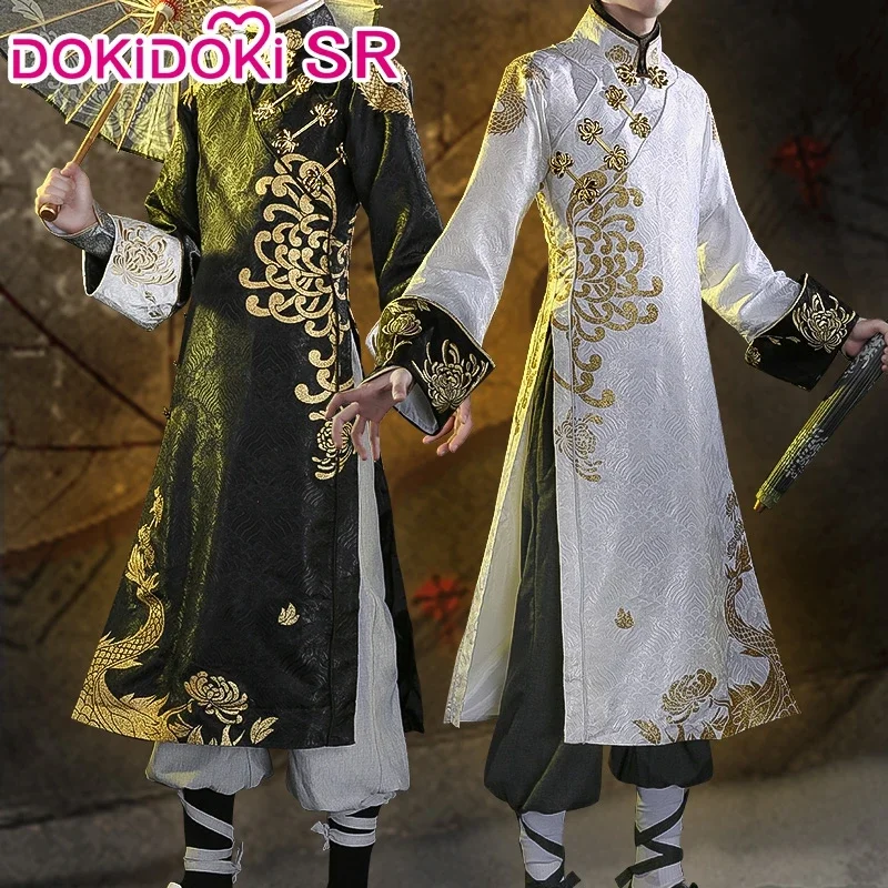 

White Guard/Black Guard Cosplay Costume Game Identity V DokiDoki-SR Black and White Impermanence Wu Chang Xie Bi An Fan Wujiu