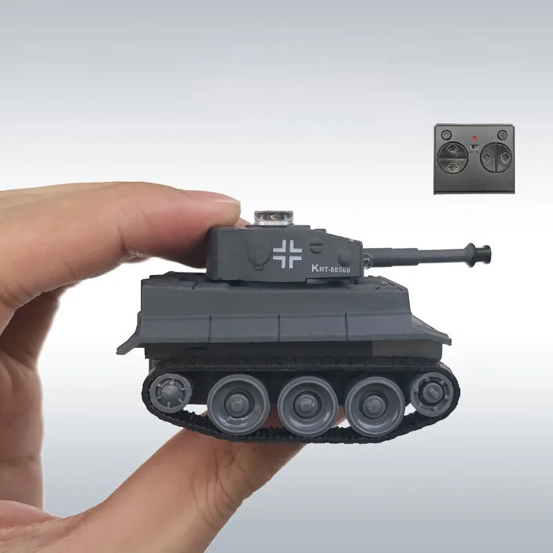 Mini RC Tank Remote Control Car Christmas Gift for Children Kids Boys Adult Desktop Toys Radio Control Machine Controlled Truck