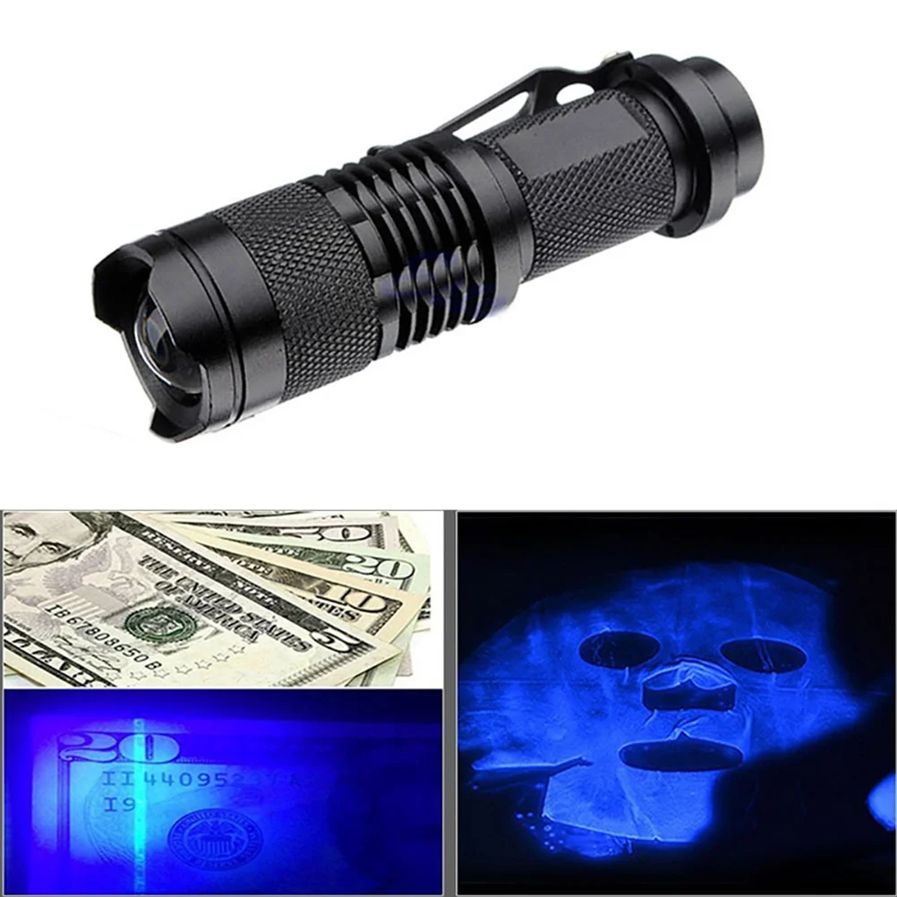 UV 395 Flashlight Torch Light Money Detection Torch UV torch UV flashlight money detection flashlight