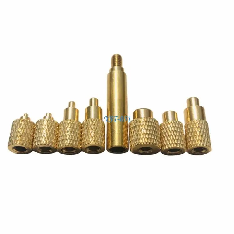 

E15A Brass Knurled Nut Embedded Insertion to M 8 for 3D Printing Suitable for SH72 and SH73 Soldering Irons