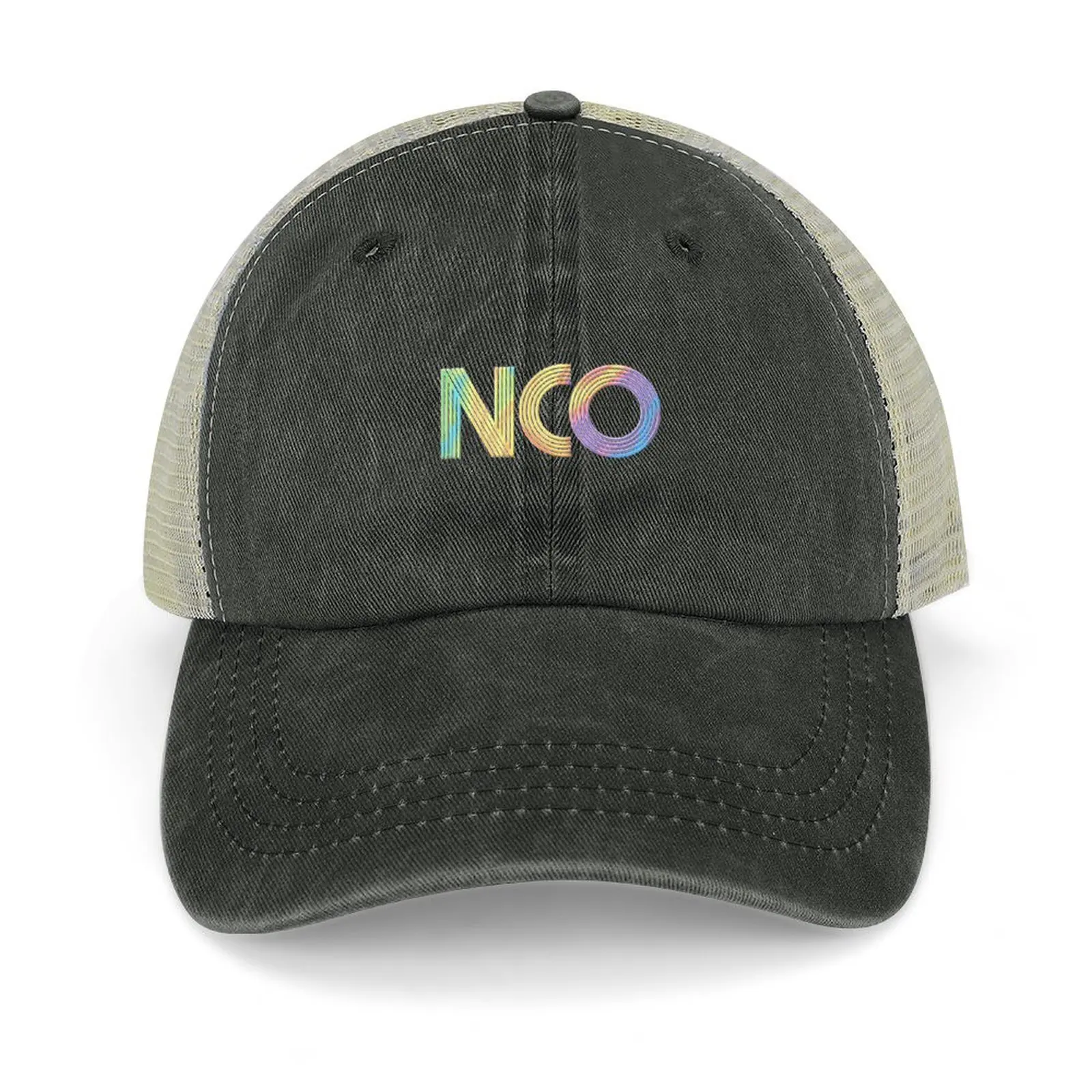 

National Capital Orchestra NCO Rainbow Logo Baseball Cap Icon New In Hat Snap Back Hat Women's Beach Visor Men's