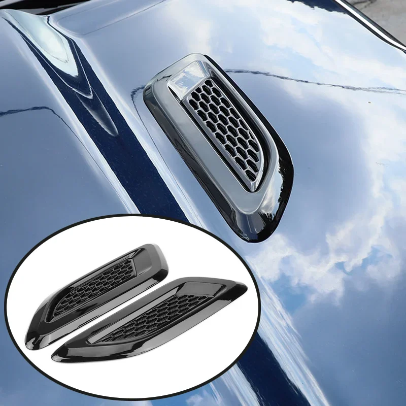 Universal Car Hood Scoop Exterior Decoration Cover For Kia Rio 4 Hyundai Creta Prado 120 150 Chevrolet Cobalt Fj Cruiser Jeep