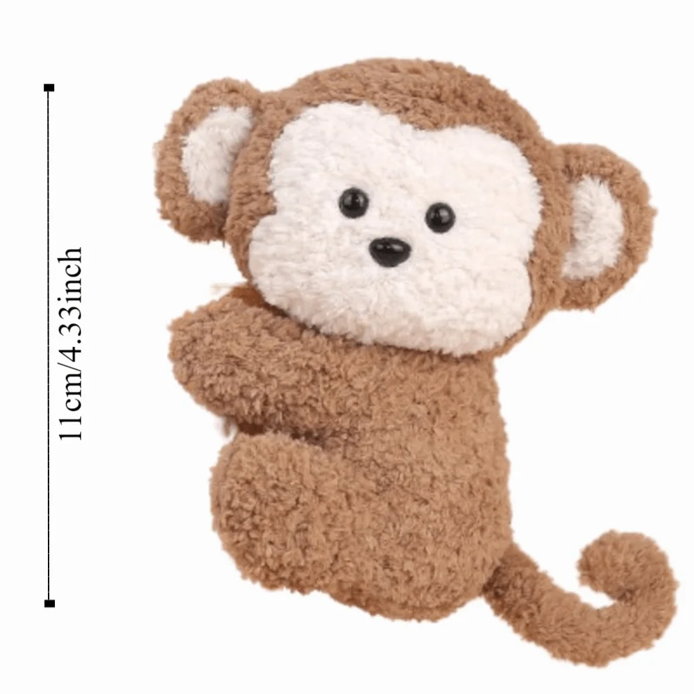 Kawaii Orso Scimmia Clip Gatto Panda Elefante Koala Morbido Pinguino Decorazioni per la casa