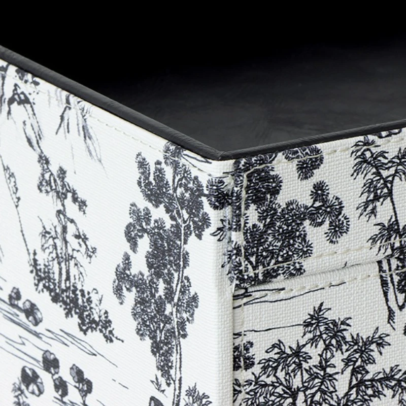 صندوق مجوهرات جلدي بساطتها الحديثة صناديق تخزين الخاتم القلائد الفاخرة الكبيرة عرض حالة المجوهرات المنظم عرض هدية #5