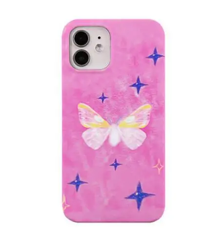 Colorful Butterfly Case For IPHONE 15PRO MAX 14 13 PRO 13 PRO MAX 15 15PLUS 15PRO 11Pro Acrylic Hard Mobile Phone Cases