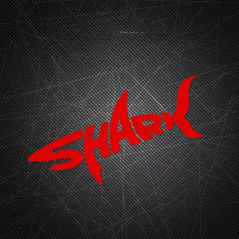 New Car Sticker SHARK Waterproof Reflective Sticker Decorative Body Stickers Shielding Scratches Electric Motorcycle Modified