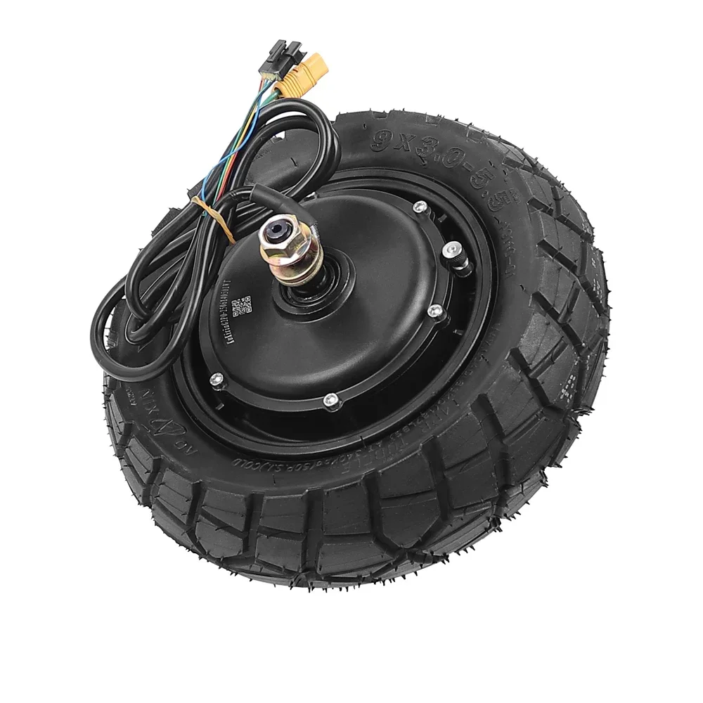 Kugoo Kirin Kukirin G2 Pro 2024 전기 스쿠터용 48V 600W 엔진 모터, Aoxin 9×3.0-5.5 진공 타이어 포함 후륜 모터 어셈블리