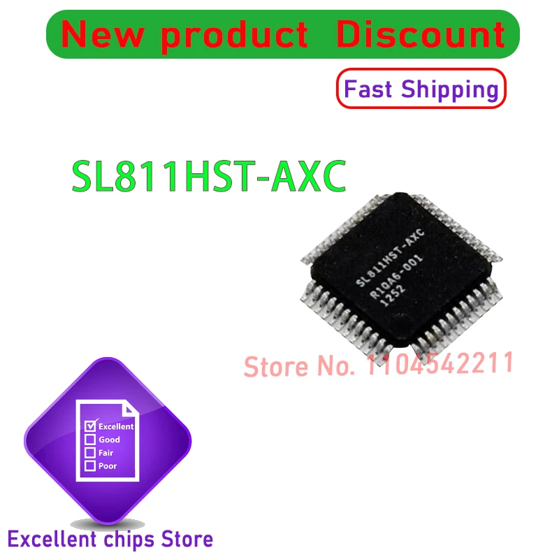 5 ~ 20 stks/partij SL811HST-AXC SL811HST SL811 QFP48 100% Gloednieuwe Originele