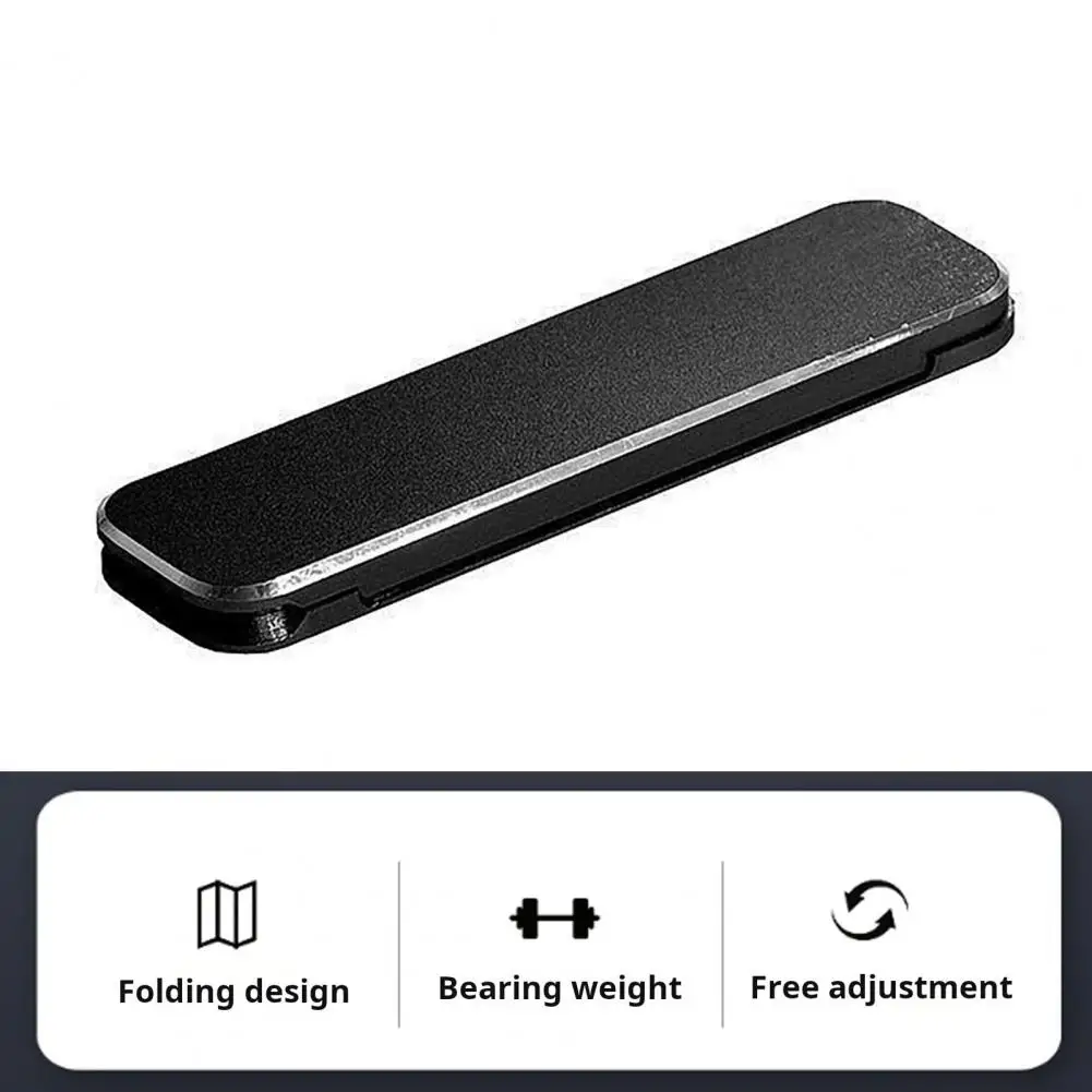 حامل هاتف من سبائك الألومنيوم ، حامل هاتف مدمج قابل للطي ، دعامة ثلاثية قابلة للتعديل ، استخدام بدون استخدام اليدين للراحة