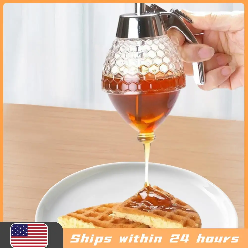 

Контейнер для меда с подставкой, дозатор для меда, бутылка-дозатор для оливкового масла для домашней кухни, для хранения меда и сиропов