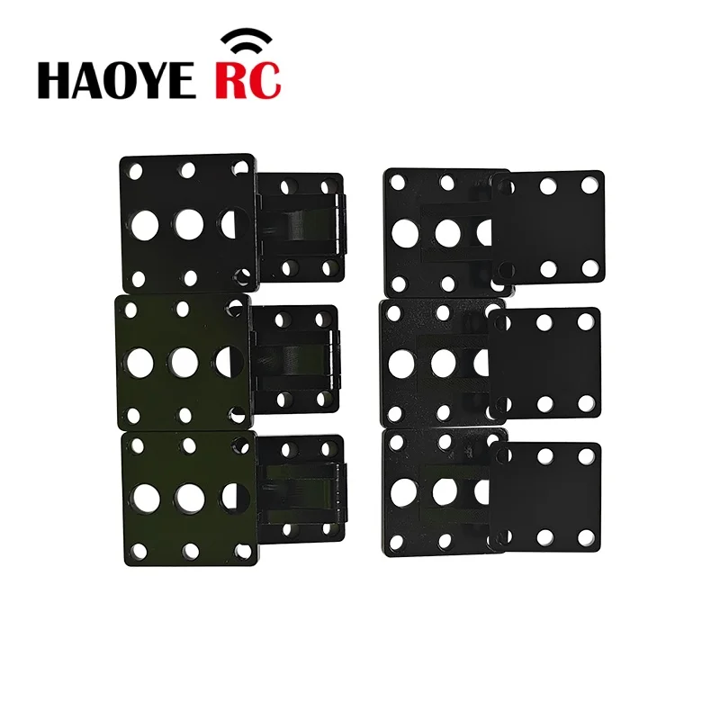 Haoye 1 PC Metal Cabin Hinge Black Color For RC Model Airplane Drone UVA Flexible Rotation RC Accessories