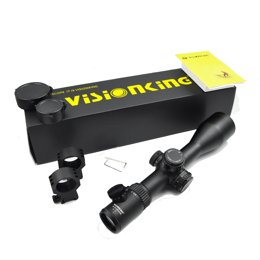 Imagem -06 - Visionking-focagem Rápida Riflescope Fmc Tubo de 34 mm Mil-dot Iluminado Caça Tiro Tático Visão Óptica de Nitrogênio 3525x56