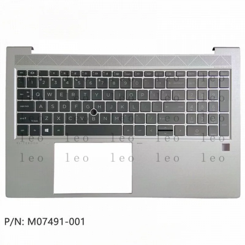 

GG New For HP EliteBook 850 G7 Palmrest Upper Case US Backlit Keyboard M07491-001