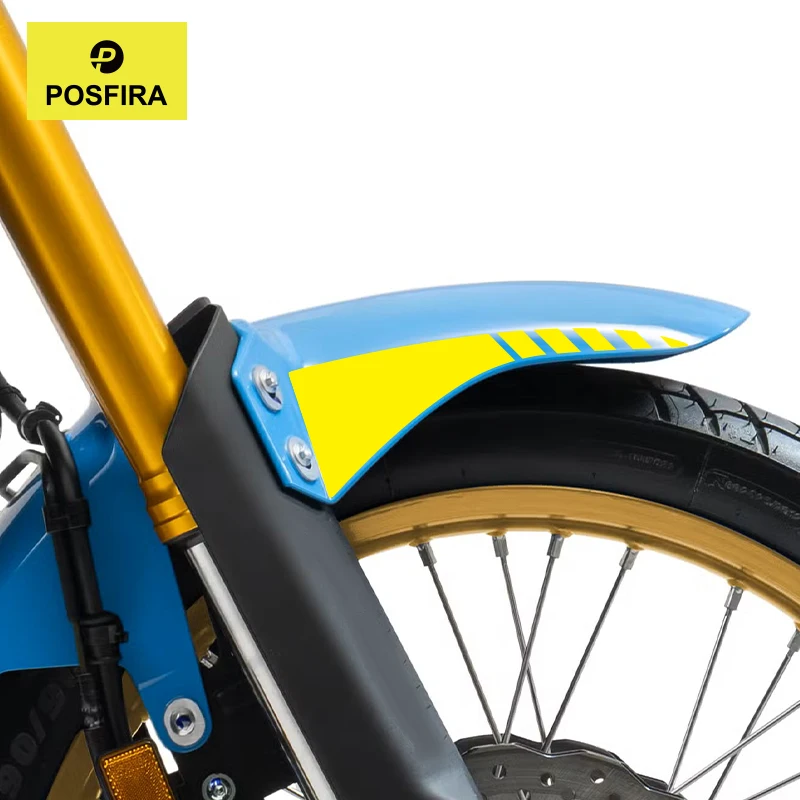 POSFIRA Motorcycle Front Fender Sticker Vinyl Decals for Yamaha Tenere 700 Tenere700 2019-2026 2025 2024 2023 2022 Accessories