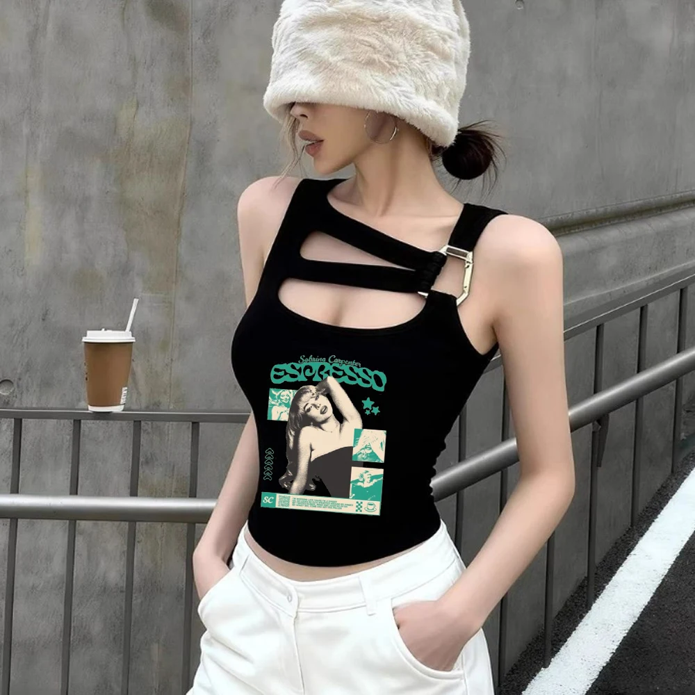Sabrina Carpenter crop top shoujo meme japanese graphic alternative  gyaru shirt 2000s funny korean fashion clearance sales y2k
