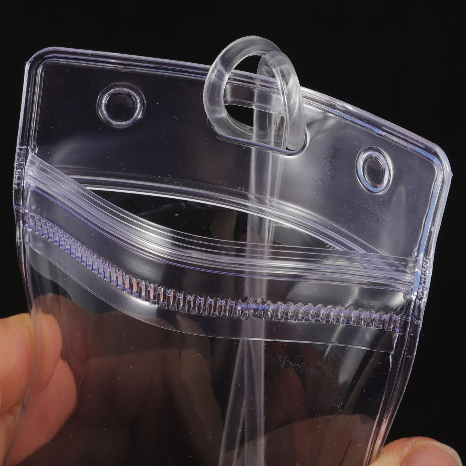 10 Stück Gepäckanhänger, PVC-Halter, transparent, wiederverwendbar, wasserdicht, für Koffer, Tasche, Ausweis, Zubehör, Must Haves