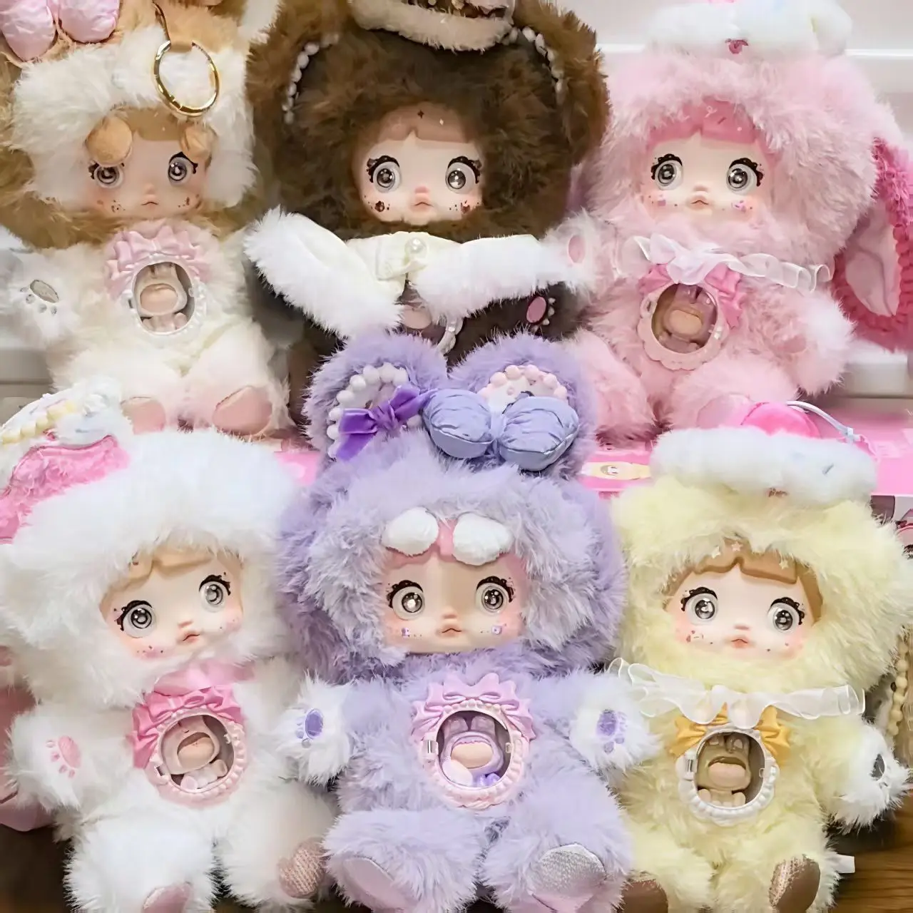 

2025 New Genuine Nommi A Bite Of Sweetheart Series Blind Box Mystery Box Cute Vinyl Dolls Kawaii Action Anime Figure Gift