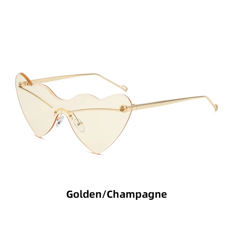 Zonnebril Gradiënt Luxe Designer Bril Vrouwen Liefde Zonnebril Straatfoto Zonnebril