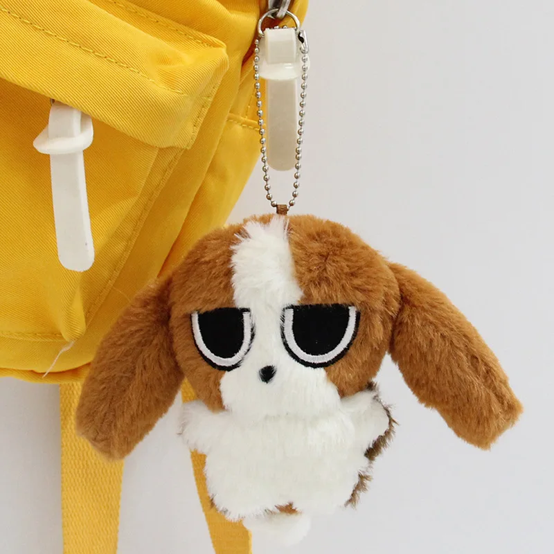 

11cm Siam Lip Perimeter Beagle Multi Building Dog Working Dog Doll Cotton Doll Keychain Pendant School Bag Toy