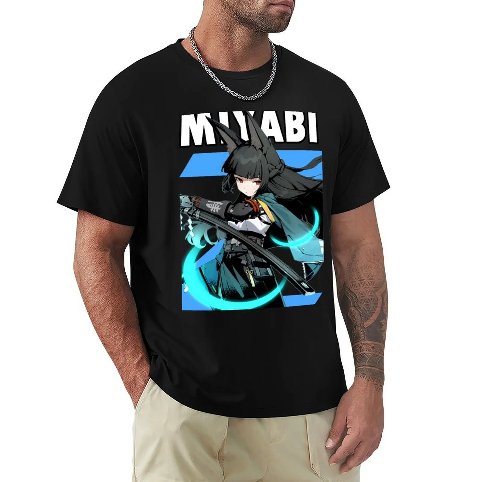 

Zenless Zone Zero Shirt fan Miyabi ZZZ Shirt Zenless Hoshimi Miyabi t shirt T-Shirt Basic Solid Tee for Daily Use