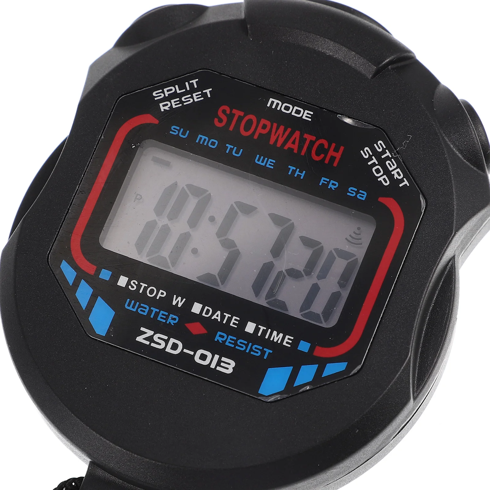 Digital Professional Handheld Stopwatch Sports Chronograph Timer with Alarm Feature for Kids Fitness and Referees