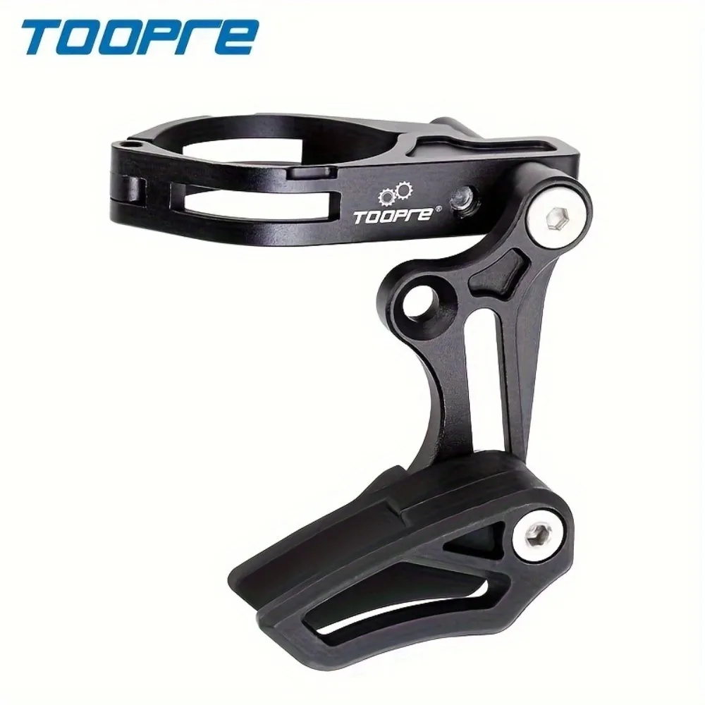 MTB Bicycle Chain Guide and Derailleur, Chain Retainer for Mountain Bike Front Derailleur to Prevent Chain Drop