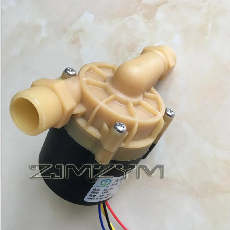 

Водяной насос постоянного тока 24 В, 55 Вт, скорость водонагревателя ​ ​ Регулирующий бустерный циркуляционный насос, ШИМ-регулировка скорости, смещенный сигнал обратной связи