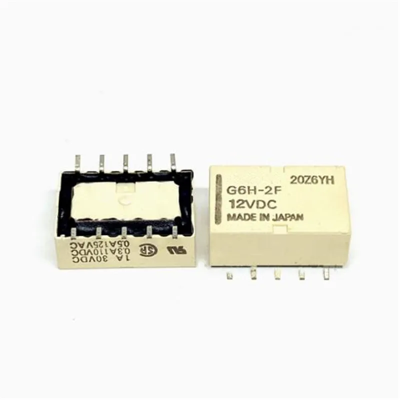 NEW relay G6H-2F-12VDC G6H2F12VDC 12V DCV12 10PIN