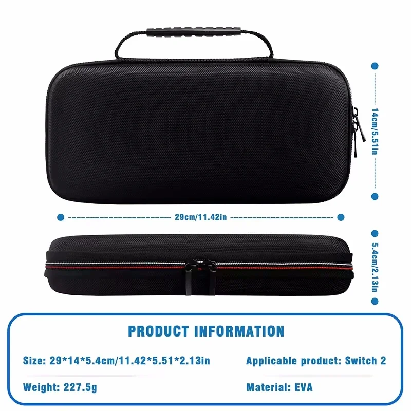 Protector Casing Funda Carcasa For Nintendo Switch 2 Game Accessories Case Cover Shell Estuche Protection Game card Pouch Etui image 6