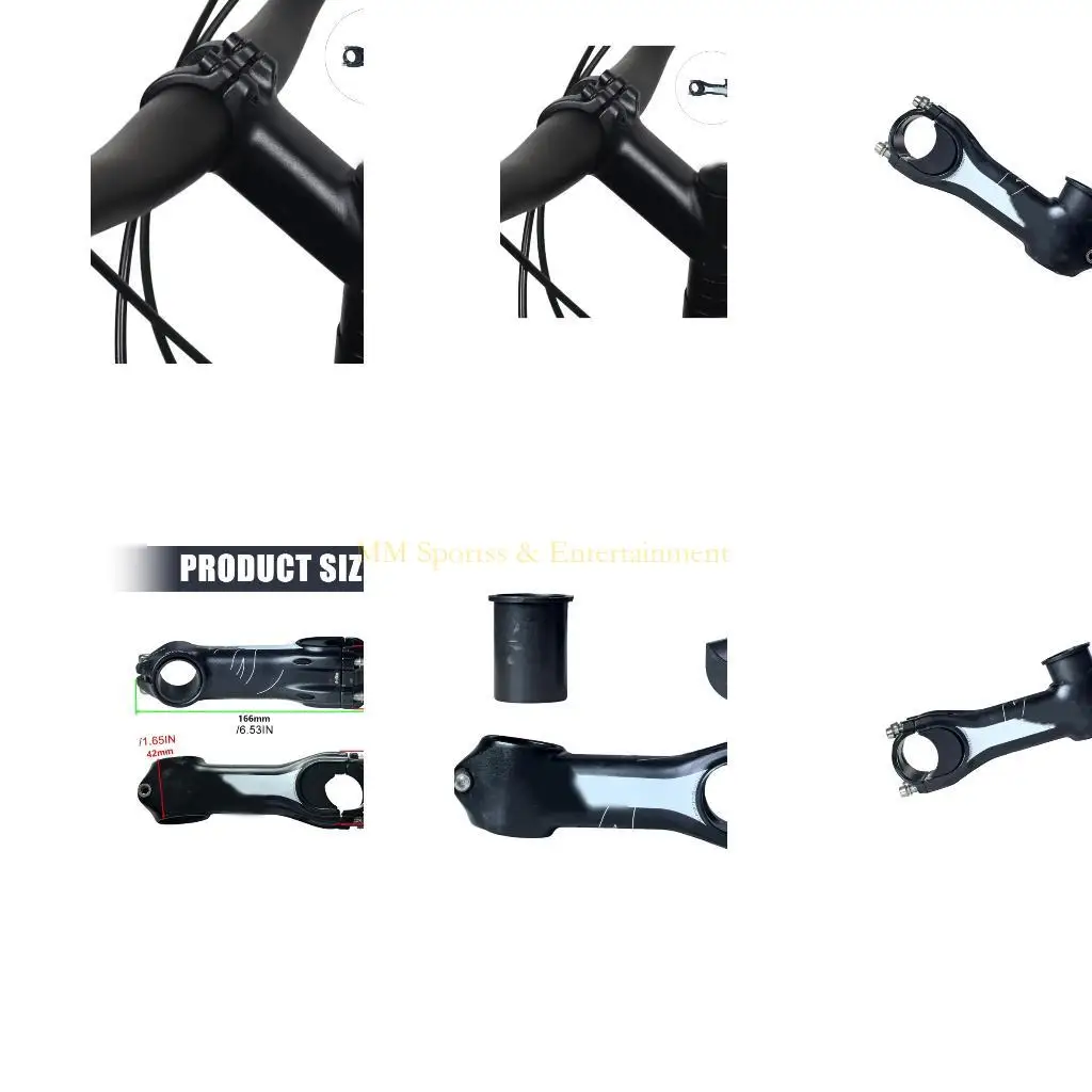 

31BE Aluminum Alloy Mountain Bike Stem 8 Degree Adjustable Bike Stem Handlebars Stem Bicycles Accessories Enduring