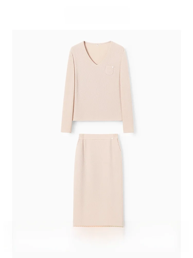 

CVANEA Faion, комплект из ацетата с пузырьками против морщин, V-Ne, прямой топ и юбка, женская роскошная весенне-осенняя одежда