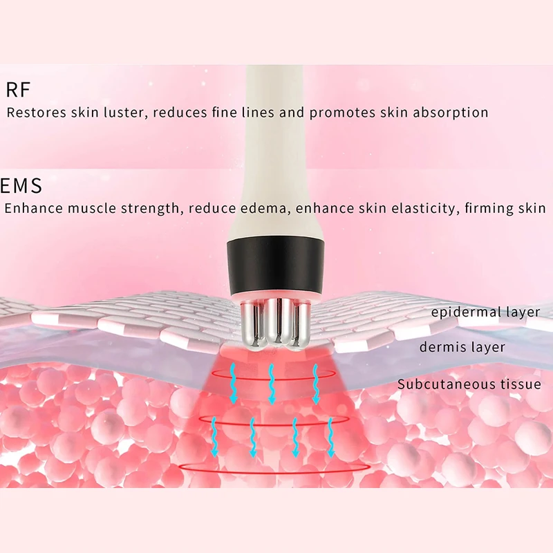EMS جهاز تردد الراديو لجسم الوجه لشد الجلد وشد الوجه جهاز التجميل RF المهنية المنزل RF العناية بالبشرة مكافحة الشيخوخة #4