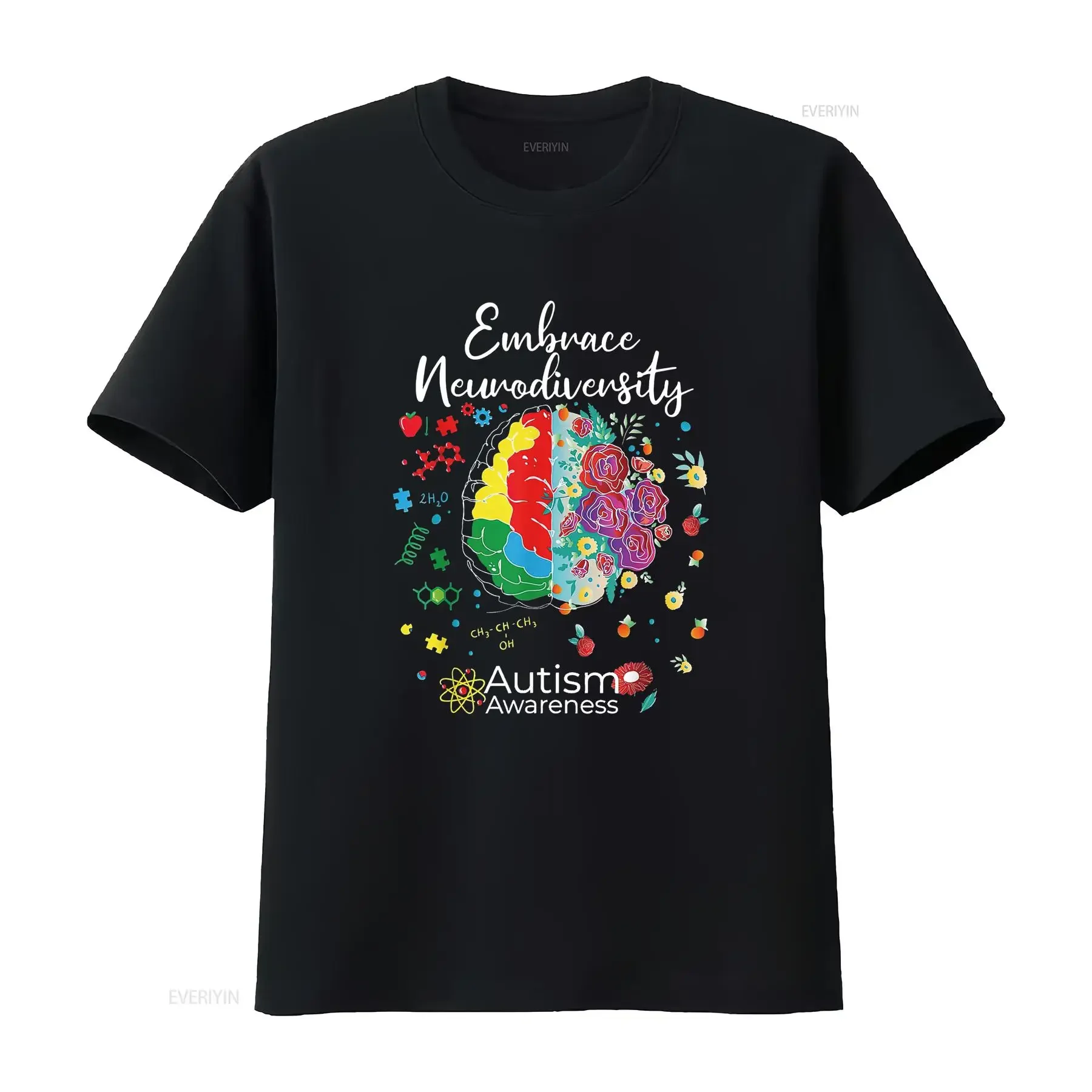 Embrace Neurodiversity Autism Awareness of Scienti Women s T Shirt with Bold s A Perfect Addition to Your Wardrobe vintage